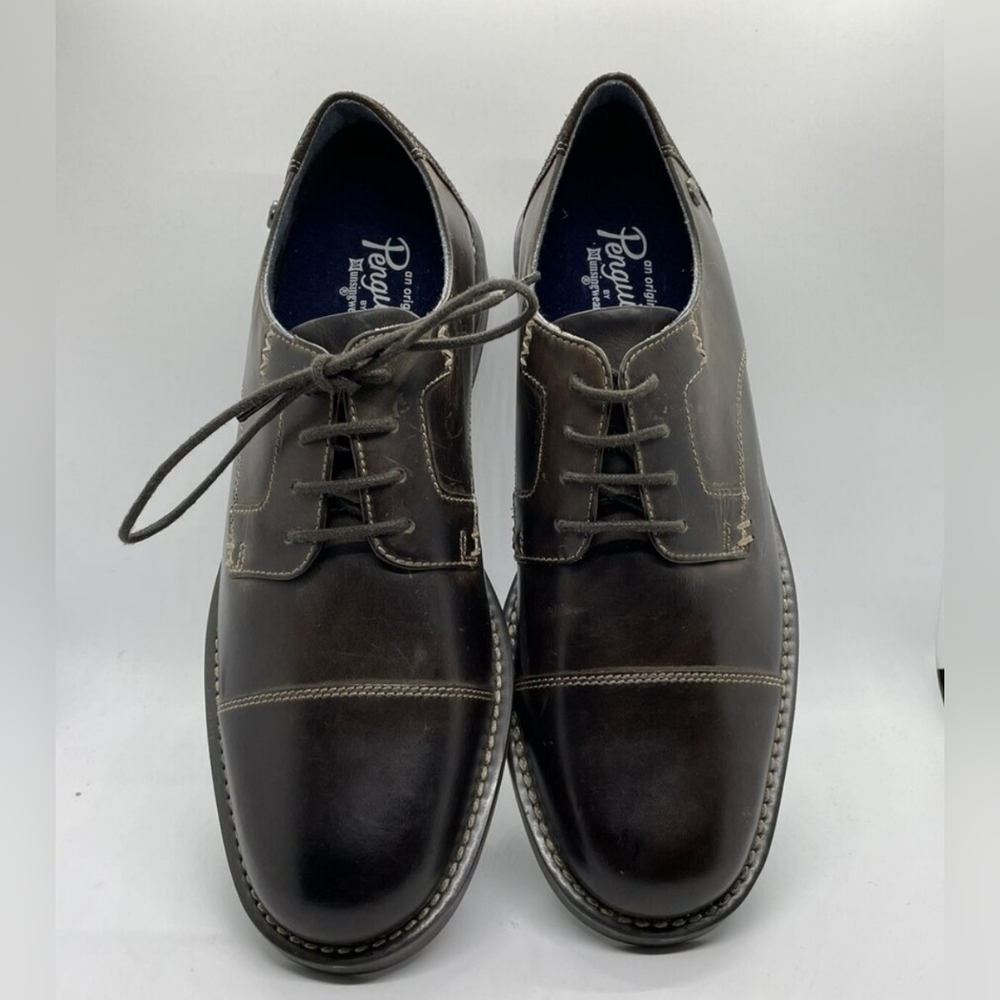 ORIGINAL PENGUIN WESTLEY CAP TOE OXFORD in Brown, Size 9, NWOT